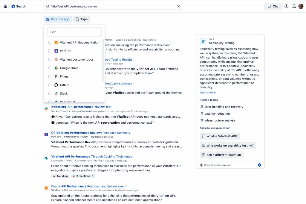 Atlassian Rovo — lovende utfordrer innen bedriftssøk
